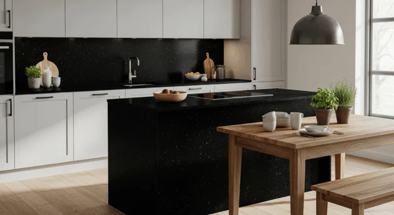 Jaki blat do czarnej kuchni warto wybrać?